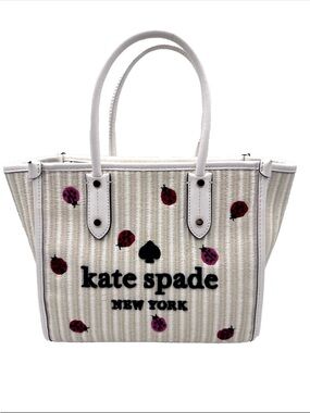 Kate Spade Ladybug Woven Tote 🐞✨ | NWT
